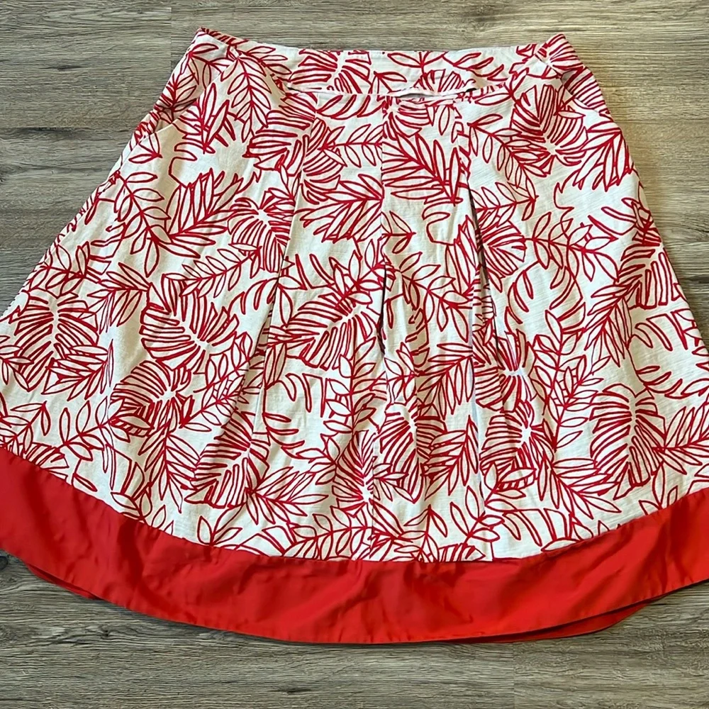 LANE BRYANT Full Skirt with Colorblock Hem Size 18 - Picture 3 of 9